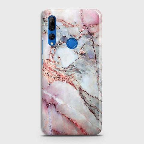 Honor 9X Cover - Violet Sky Marble Trendy Printed Hard Case with Life Time Colors Guarantee ( Fast Delivery )
