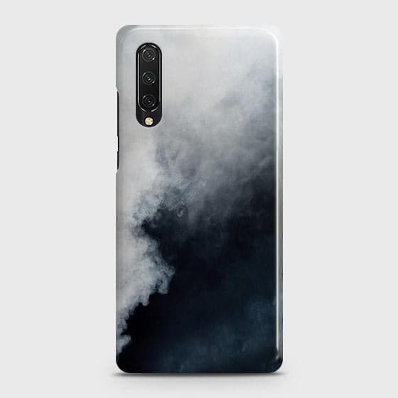 Huawei Y9s Cover - Matte Finish - Trendy Misty White and Black Marble Printed Hard Case with Life Time Colors Guarantee ( Fast Delivery )