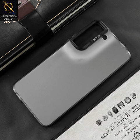 Samsung Galaxy S21 Plus 5G Cover - Matte Gray - New Exclusive Highend Matte Color Gradient Shiny Case With Soft Borderes Protection