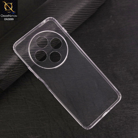 Xiaomi Redmi 14C Cover - Soft 4D Design Shockproof Silicone Transparent Clear Camera Protection Case