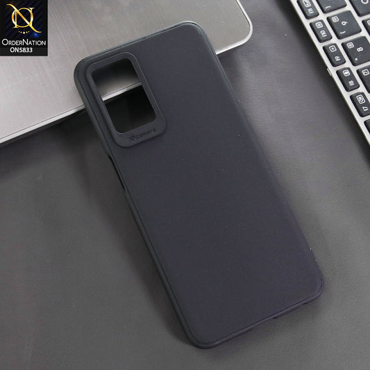 Oppo A53s Cover - Black -  New Premium Quality Silicone Case Slim Protective Back Cover