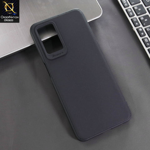 Oppo A53s Cover - Black -  New Premium Quality Silicone Case Slim Protective Back Cover