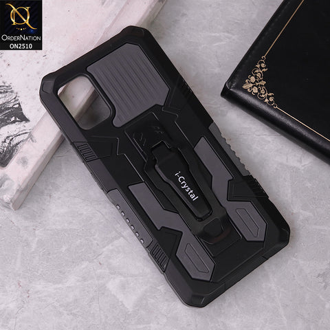 Samsung Galaxy A51 Cover - Gray - New Stylish Hybrid Ultra Protection Soft Case