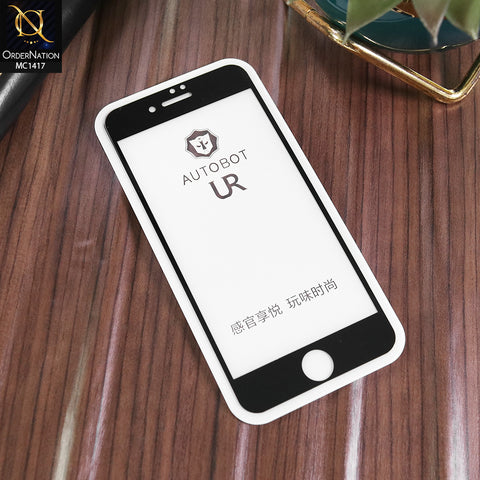 iPhone Autobot Full Covered Tempered Glass Branded For iPhone 8 / 7 - Black