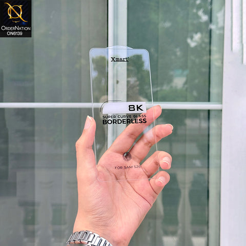 Samsung Galaxy S26 Protector - Transparent - Xmart 8K Tempered Glass Anti Static Screen Protector With Curved Clear Screen Film