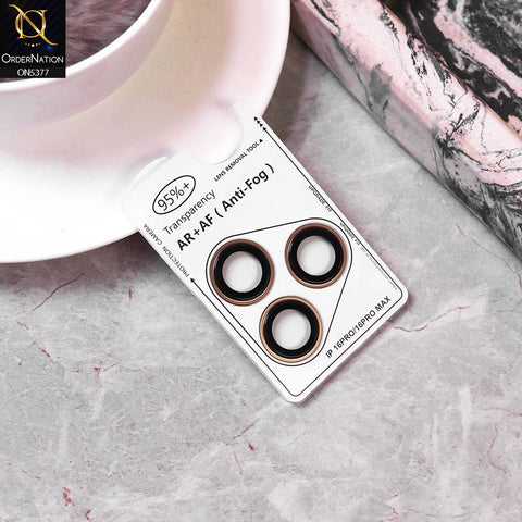 iPhone 16 Pro Camera Protector - Desert Gold -  Daben High transparency Camera Lense Protector