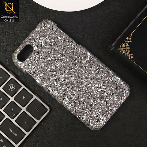 iPhone 8 / 7 - Silver - Luxury Glitter Sequin Back Shell Case
