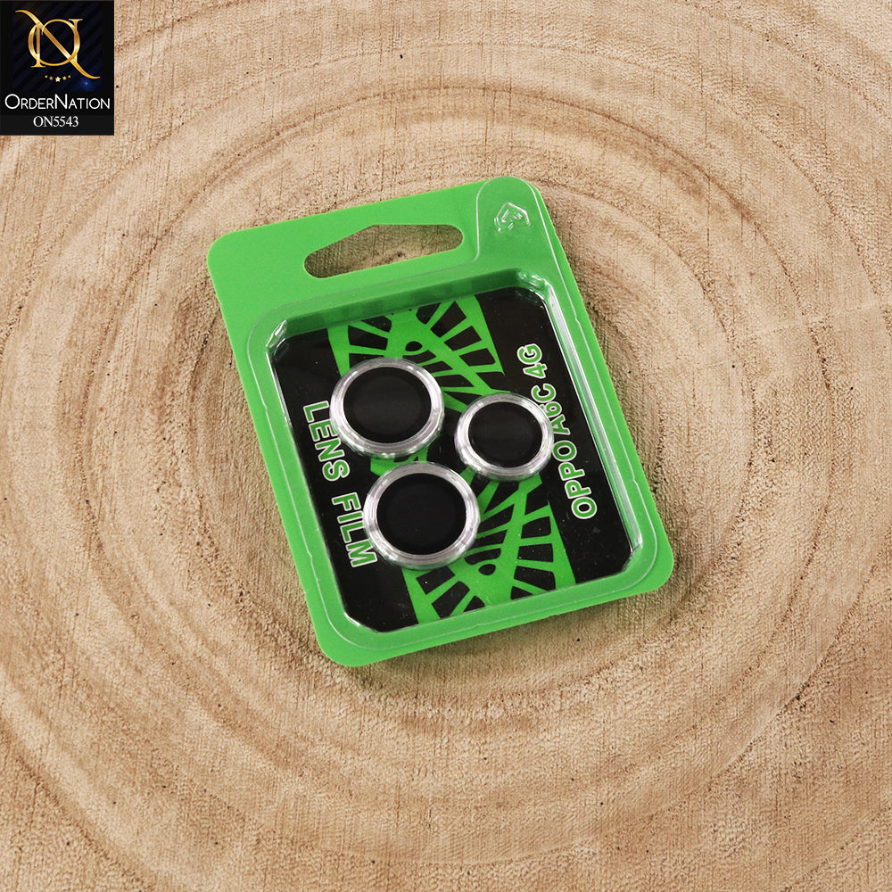 Oppo A6 Cover - Silver - Lens Film Anti Scratch Protective Camera Lens Protector