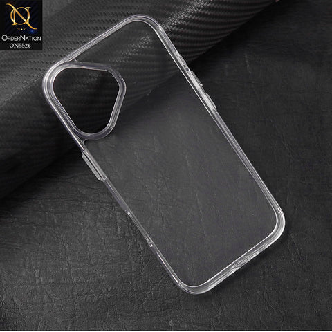 iPhone 17 Cover - Transparent -  Premium Keliluo High Quality Completely Clear Soft Case