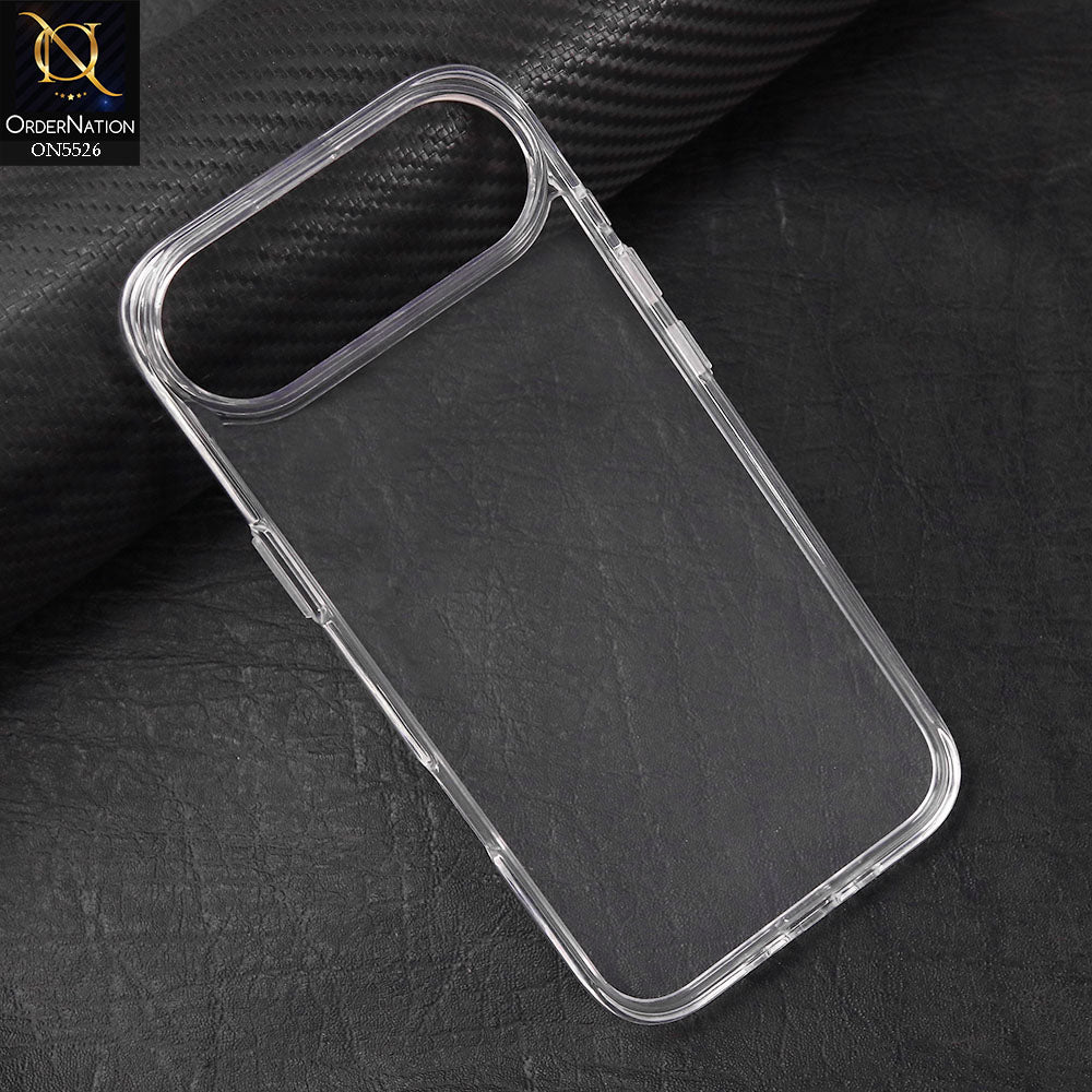 iPhone 17 Air Cover - Transparent -  Premium Keliluo High Quality Completely Clear Soft Case