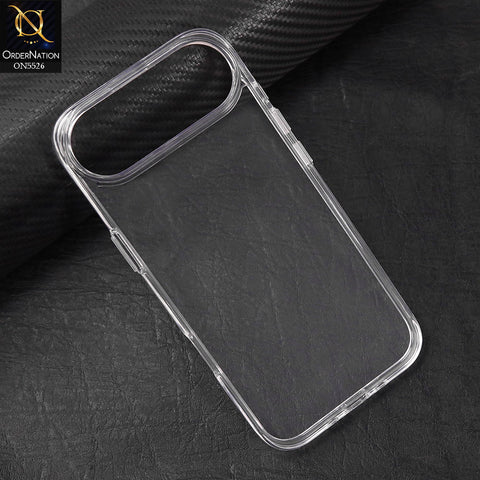iPhone 17 Air Cover - Transparent -  Premium Keliluo High Quality Completely Clear Soft Case