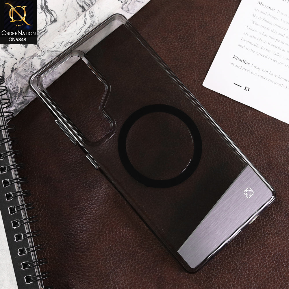 Samsung Galaxy S25 Ultra Cover - Transparent - New Premium Clear Hard Case With Magsafe Case