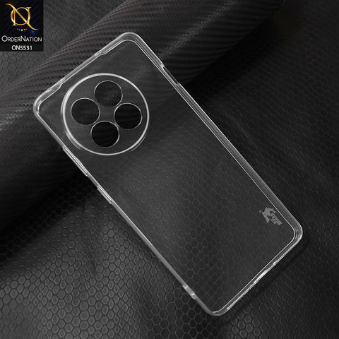OnePlus 13R Cover - Transparent - Blue Shark Soft Silicone Protective Case WIth Camera Protection