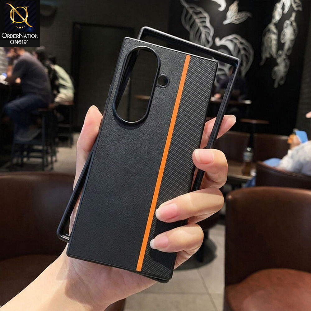 Samsung Galaxy Z Fold 8 Ultra Cover - Design 3 - Premium Textured Protective Phone Case with Shockproof Slim Design and Camera Protection