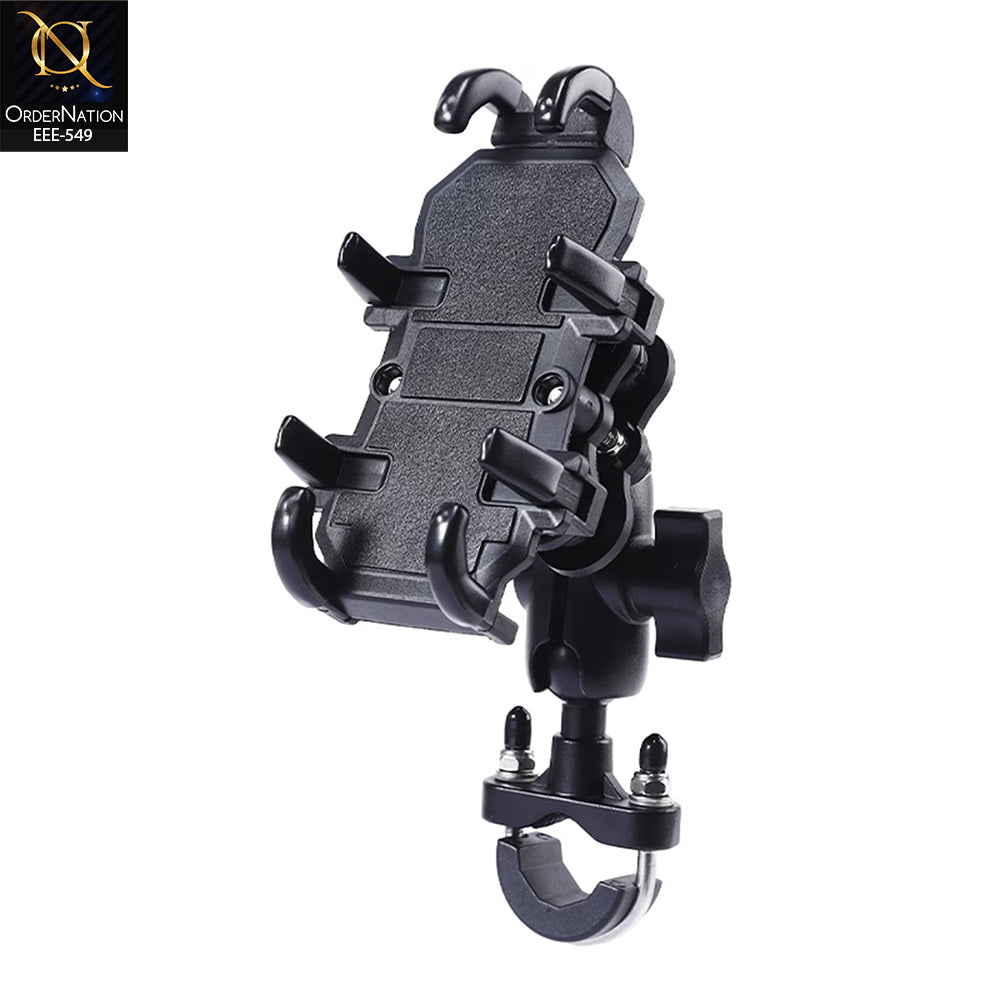 SX18 Bicycle Mobile Phone Bracket Holder 360° Adjustable Handlebar Mount