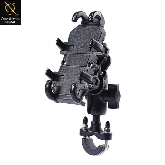 SX18 Bicycle Mobile Phone Bracket Holder 360° Adjustable Handlebar Mount