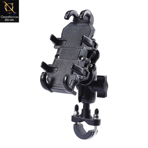 SX18 Bicycle Mobile Phone Bracket Holder 360° Adjustable Handlebar Mount