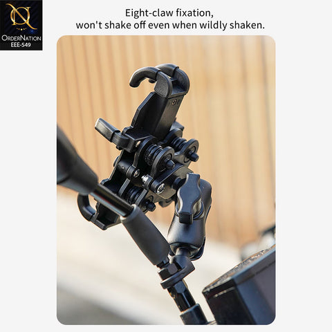 SX18 Bicycle Mobile Phone Bracket Holder 360° Adjustable Handlebar Mount