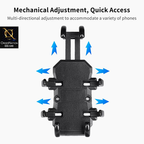 SX18 Bicycle Mobile Phone Bracket Holder 360° Adjustable Handlebar Mount