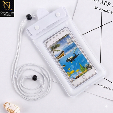 Waterproof Floating Phone Pouch with Adjustable Neck Strap for Swimming & Outdoor Activities