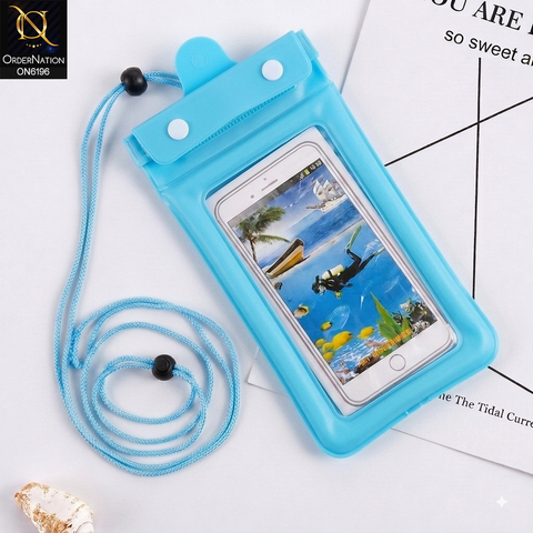 Waterproof Floating Phone Pouch with Adjustable Neck Strap for Swimming & Outdoor Activities