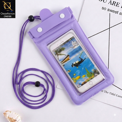 Waterproof Floating Phone Pouch with Adjustable Neck Strap for Swimming & Outdoor Activities