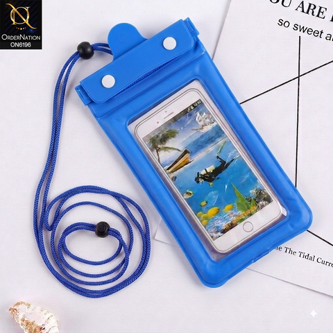 Waterproof Floating Phone Pouch with Adjustable Neck Strap for Swimming & Outdoor Activities