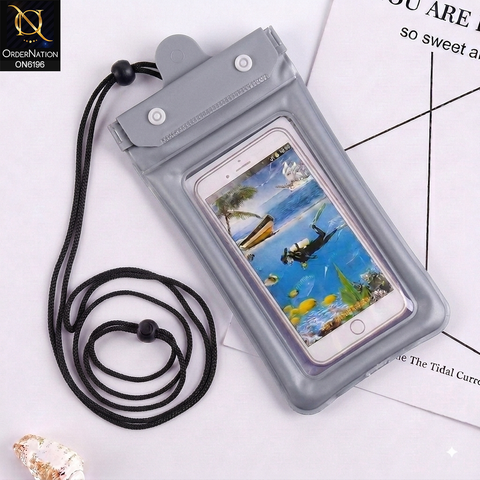Waterproof Floating Phone Pouch with Adjustable Neck Strap for Swimming & Outdoor Activities