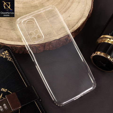 Xiaomi Mi 10T Cover -  Four Sided Airbag With Camera Protection Clear Transparent Soft Case