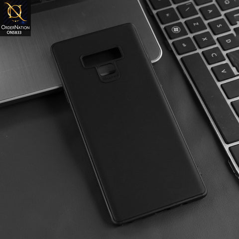 Samsung Galaxy Note 9 Cover - Black - New Premium Quality Silicone Case Slim Protective Back Cover