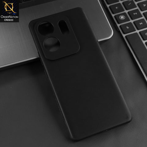 Infinix Zero 30 4G Cover - Black -  New Premium Quality Silicone Case Slim Protective Back Cover