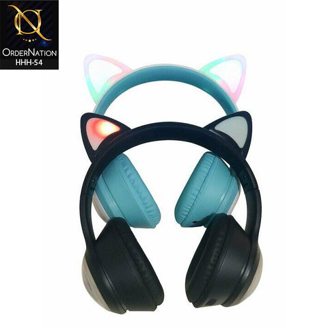 Wireless Cat Headset STN-28 – Cute Foldable Bluetooth Headphones with Comfortable Ear Cushions