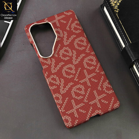 Samsung Galaxy S25 Ultra Cover - Maroon - X-LEVEL Cheers Sides Cut Ultra Thin MagSafe Case