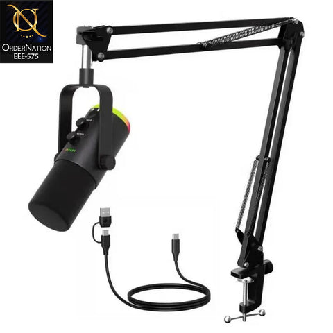 NeePho NP-M03 Microphone Wired Sound Card Recording 2.4G AI Intelligent Mic
