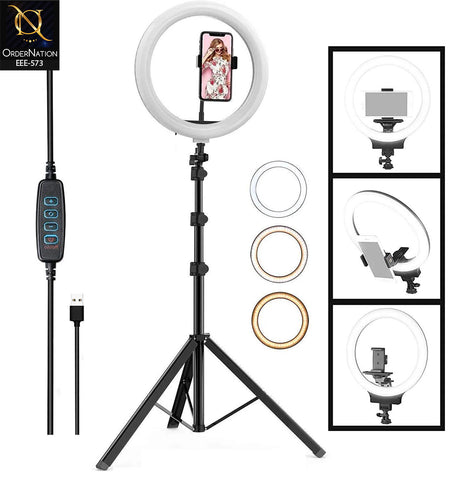 PK-300 LED Soft Ring Light Fill Light for Photography, Video Recording & Makeup
