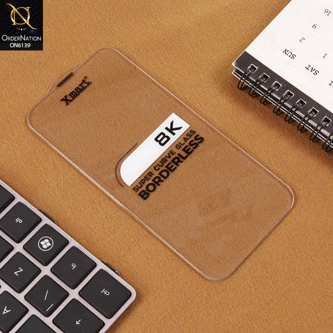 iPhone 15 Plus Protector - Transparent - Xmart 8K Tempered Glass Anti Static Screen Protector With Curved Clear Screen Film