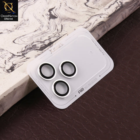 iPhone 17 Pro Max Camera Protector Lens  - Silver - Xmart AR Anti-Reflection Camera Lens Protector