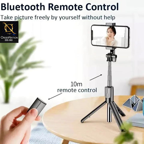 R1-L Foldable Selfie Stick Monopod for Smartphones