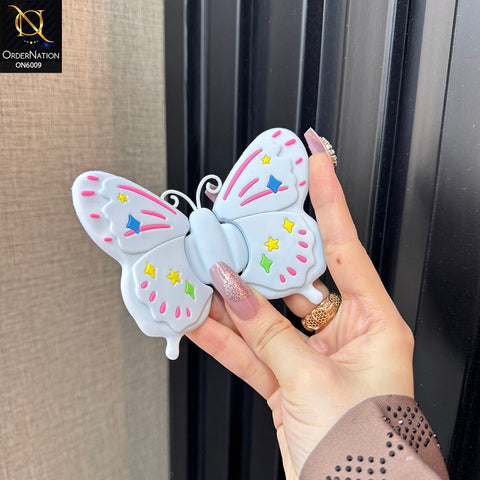 3D Butterfly Foldable Phone Grip Stand - Design 3 - Expandable Mobile Holder