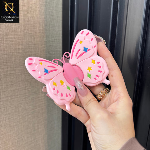 3D Butterfly Foldable Phone Grip Stand - Design 1 - Expandable Mobile Holder