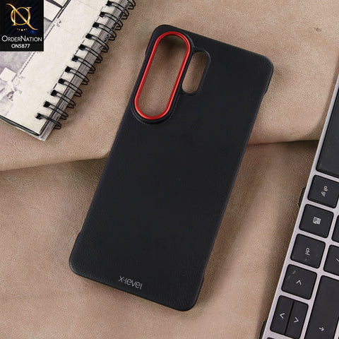 Samsung Galaxy S26 Ultra Cover - Black - New X-LEVEL-CLASSIC NOBLE SKIN- Luxury Matte Finish Mobile Back Cover | Shockproof & Lightweight