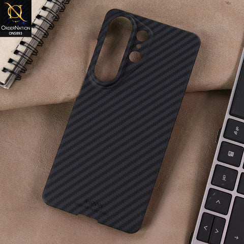 Samsung Galaxy S26 Ultra Cover - Black - New X-LEVEL - CFRP Nanofiber Series - Premium Quality Carbon Fiber Back MagSafe Case