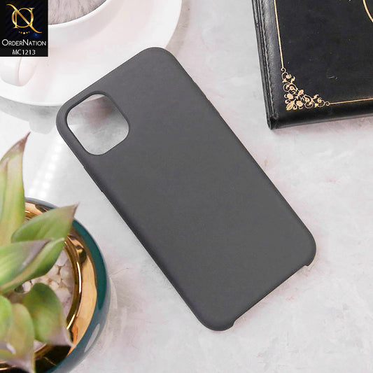 iPhone 11 Cover - Dark Grey - Soft Shockproof Silica Gel Case
