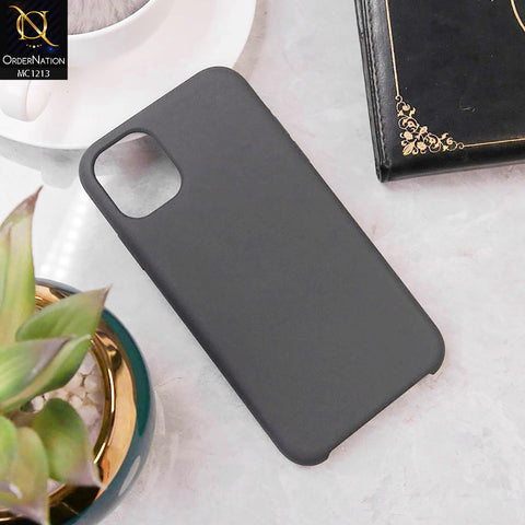 iPhone 11 Cover - Dark Grey - Soft Shockproof Silica Gel Case