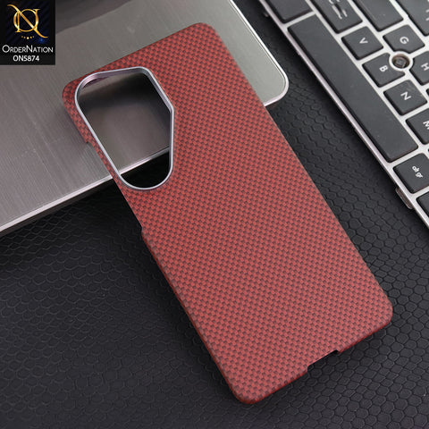 Samsung Galaxy S26 Ultra Cover - Red - New Premium Quality - X-LEVEL-MARS COLLECTION - Carbon Fiber Back MagSafe Case