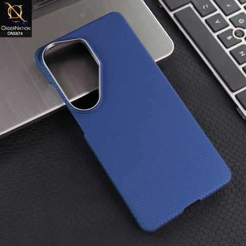 Samsung Galaxy S26 Ultra Cover - Blue - New Premium Quality - X-LEVEL-MARS COLLECTION - Carbon Fiber Back MagSafe Case