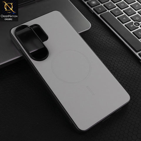 Samsung Galaxy S26 Ultra Cover - Gray - New X-Level-Magnet Duke Series-Magnetic MagSafe Compatible Matte Case