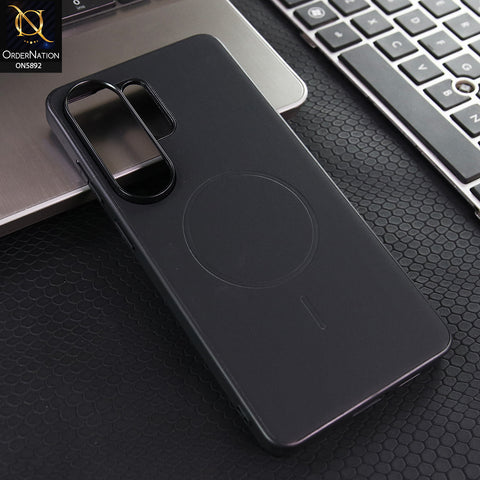 Samsung Galaxy S26 Ultra Cover - Black - New X-Level-Magnet Duke Series-Magnetic MagSafe Compatible Matte Case