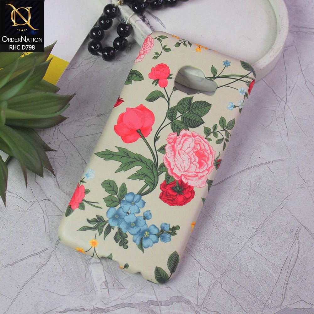 Samsung Galaxy C5 Cover - Pink Rose Flowers Printed Hard Case with Life Time Colors Guarantee ( Fast Delivery )