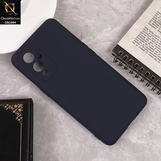 OnePlus 9 Cover - Midnight Blue - Matte Shockproof Sillica Gel Soft Case